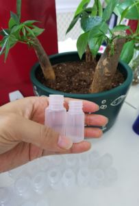 Bouteilles en plastique naturel de 10 ml, 15 ml, 20 ml, 1/3 oz, cylindres PE, avec bouchon à bec verseur, sauce shawarma, confiture, mini bouteilles compressibles - Product Image 3