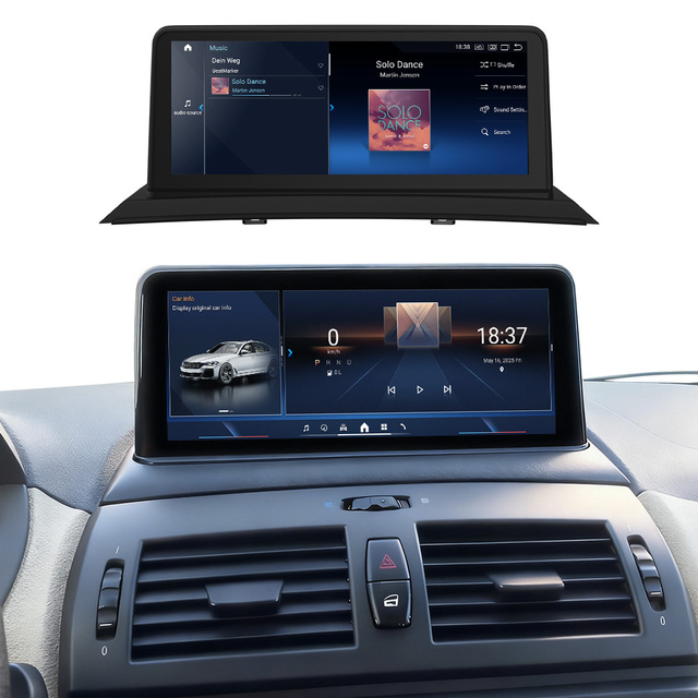 Ewaygps 10.25 Inches Touchscreen Carplay Android Auto Car Radio Player Car Head Unit Multimedia for bmw X3 E83 2003-2010