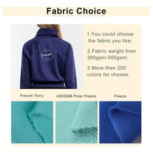 Vente en gros de sweatshirts personnalisés de qualité supérieure unis à silhouette courte avec logo de sublimation pour femmes - Product Image 2
