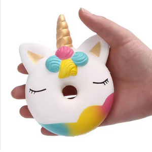 ألعاب إسفنجية مخصصة على شكل كرات من الفوم PU على شكل شكل كرات على شكل وحيد القرن ترتفع ببطء هدايا ترويجية على شكل كرات مضادة للضغوط - Product Image 5