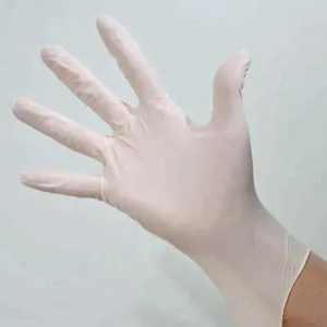 Factories In Malaysia Latex Medical Examination Glovees With Powder Latex Powdered Examination Glovees Disposable