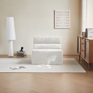 Sofá Modular Extra Grande sin Estructura, Silla de Sofá Duradera, Tapicería Moderna, Cojín Cuadrado, Respaldo sin Brazos, Fácil de Montar, para Sala de Estar - Product Image 1