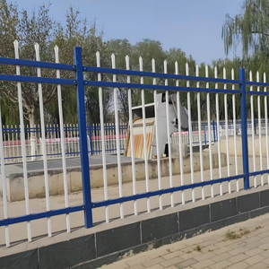 Pengxiang Bán Chạy Nhất 6 Ft Hàng Rào Thép Phổ Biến Cao Phong Cách Mạ Kẽm Kẽm An Ninh Vườn Trang Trí Kim Loại Trellis Hàng Rào - Product Image 1