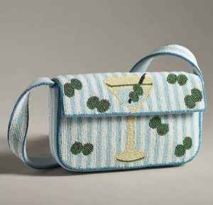 Bolso cruzado bordado con cuentas de semillas hecho a mano elegante con correa ajustable diseñado para una moda elegante - Product Image 2