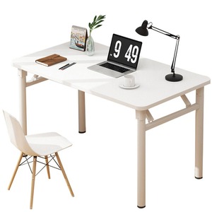 Nội thất văn phòng màu trắng gấp bàn máy tính đào tạo bàn viết văn phòng nhà sinh viên học bàn góc bàn - Product Image 5