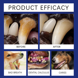 Polvo de Limpieza Dental para Mascotas, Gatos y Perros, 40g, Refrescante Natural del <span class=keywords><strong>Aliento</strong></span>, Eliminador de Placa y Sarro para el Cuidado Bucal de las Mascotas - Product Image 6
