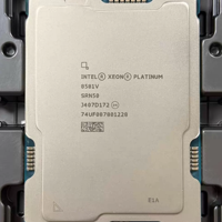 Processeur serveur Intel Xeon Platinum 8581V SRN50, 60 cœurs, 120 threads, cache 300 Mo, 2,0 GHz, 270 W, FCLGA4677