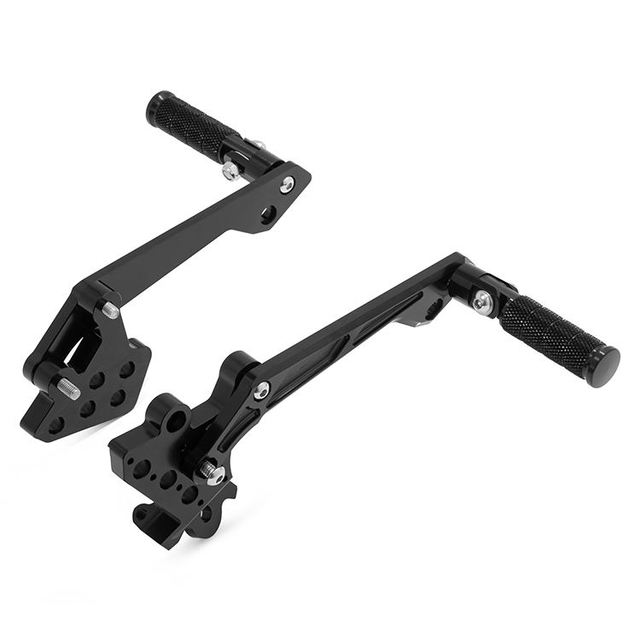 Sur-Ron Light Bee X S Segway X160 X260 Motorbike Motorcycle Aluminum Alloy Anodized CNC Machined Black Rear Footrest Replacement