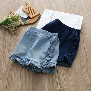 Ropa Infantil de Turquía, Hermosos Pantalones Cortos de Mezclilla para Niñas, Prendas de Mezclilla para Niñas - Product Image 4