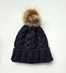 Sombrero de <span class=keywords><strong>mujer</strong></span> de punto de moda más vendido Sombrero de punto de <span class=keywords><strong>invierno</strong></span> OEM Sombrero de <span class=keywords><strong>mujer</strong></span> de punto con pompón - Product Image 3