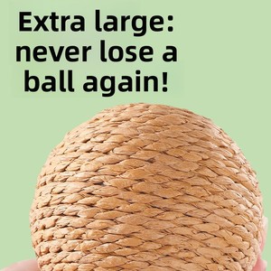 Jouet interactif pour chat et chien en sisal extra-large – Bâtonnette couineuse résistante aux morsures pour l'amusement félin – Vente en gros usine - Product Image 3