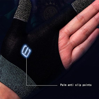 Gants de Jeu Ultra-Fins pour Mobile, Manchon de Doigt Anti-Transpiration Respirant pour Joueurs de Haut Niveau