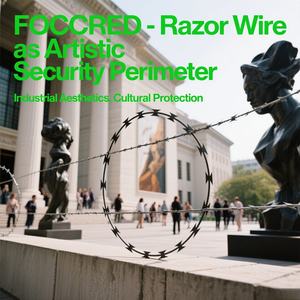 <span class=keywords><strong>Fil</strong></span> de fer barbelé en acier inoxydable galvanisé avec service de découpe - Clôture durable et protection de sécurité - Product Image 2