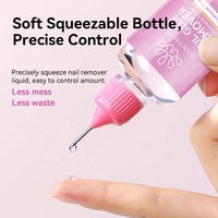 BORN PRETTY Liquide Dissolvant Adhésif pour Capsules d'Ongles Gel X Sans Acétone 30ml – Dissolvant de Colle à Ongles Précis pour Faux Ongles