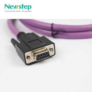 Оптовый промышленный кабель M12 5-контактный D-sub, двусторонний, под пайку, с ПВХ изоляцией, медный проводник, 2 м, IP67, для 3-17-контактных разъемов VGA DB25 - Product Image 1