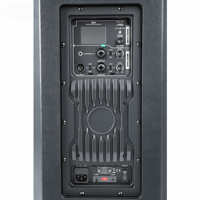 Vantas-158DSP Enceinte active 15 pouces avec amplificateur de classe D, Bluetooth TWS, lecteur MP3, haut-parleur professionnel pour scène, mariage, événements en plein air
