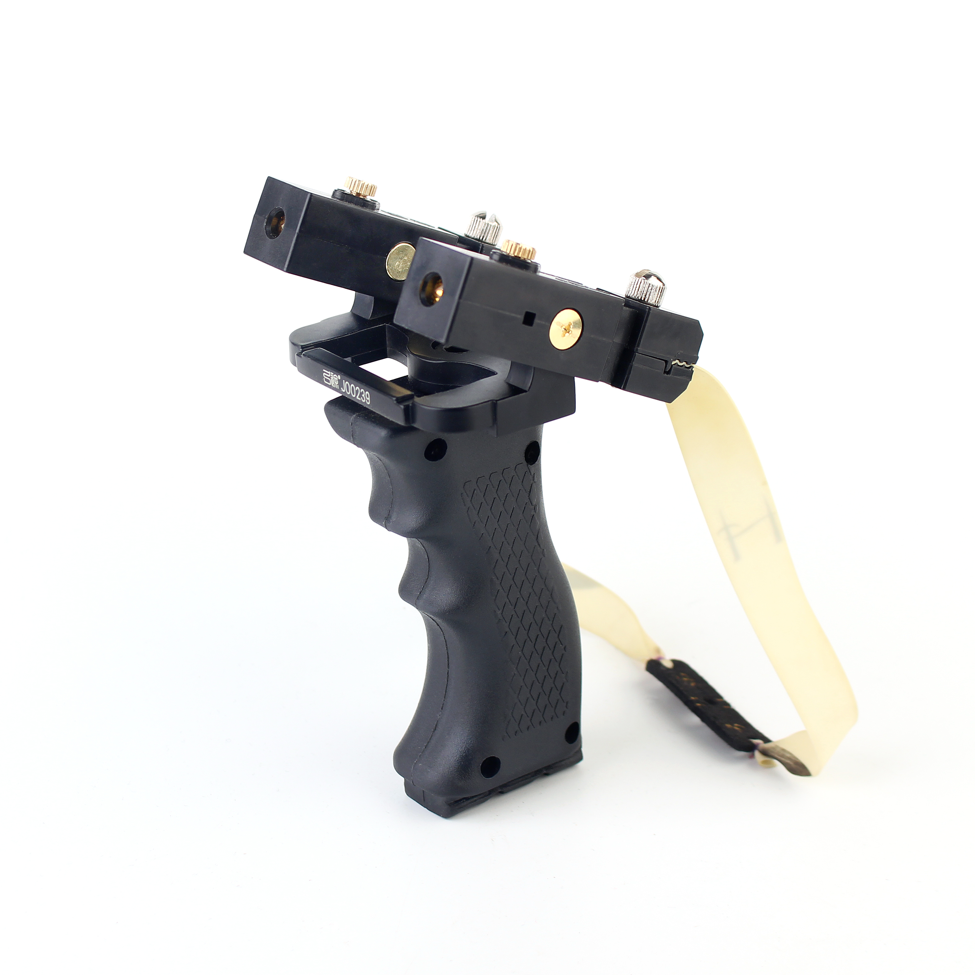 FIONDA LASER PROFESSIONALE RESINA POTENTE ELASTICI CACCIA SPORT PRECISIONE - Foto 4