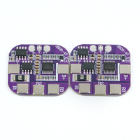 Module PCB BMS 4S 5A pour batterie lithium-ion 14500 avec circuit de protection et NTC pour pulvérisateurs, lampadaires solaires et packs de batteries