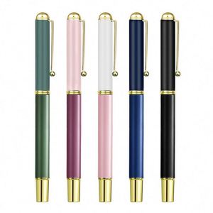 Custom Luxury Metal Fountain <b>Pen</b> Set Custom <b>Pens</b> 0.5mm Writing Width Student & Men's Calligraphy Gift <b>Box</b> for Finance Use - Product Image 5