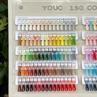 Lot de 150 couleurs de vernis à ongles gel UV 15 ml, kit de gel néon nude, marque privée, vernis permanent, vente en gros
