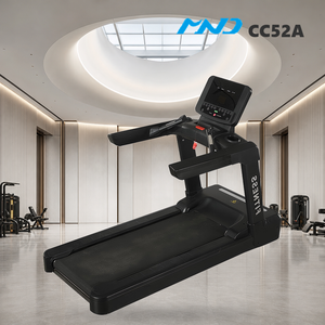 ลู่วิ่งไฟฟ้าระดับมืออาชีพพร้อมหน้าจอ LED อุปกรณ์ออกกำลังกาย MND Fitness สำหรับคลับสุขภาพโบโกต้า โครงสร้างแข็งแรง - Product Image 1