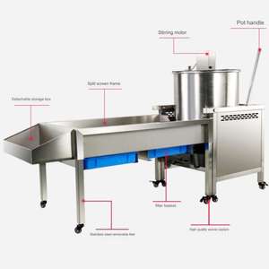 Máquina <span class=keywords><strong>de</strong></span> <span class=keywords><strong>Palomitas</strong></span> <span class=keywords><strong>de</strong></span> Maíz Automática Vertical Comercial con Calentamiento a Gas para Restaurantes y Cines - Product Image 1