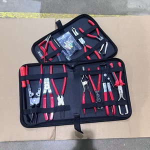 Auto Repair Pliers Set 14 Pc Imperial Inch High Carbon Steel Industrial Grade <b>Tool</b> Kit For Automotive <b>Mechanics</b> - Product Image 3