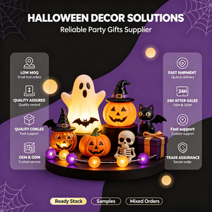 Seau à bonbons en plastique citrouille d'Halloween avec couvercle, portable, pour le jeu de la citrouille, seau de rangement, décoration de fête pour enfants, cadeau - Product Image 6