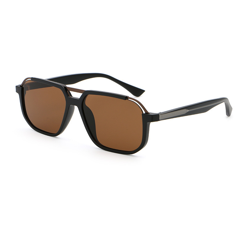 Monture C2 Noir Sable, Verres Thé Foncé
