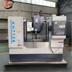 Fresadora CNC pequeña Vertical XH7126 personalizada de fábrica Dehai de alta precisión con certificado CE - Product Image 1