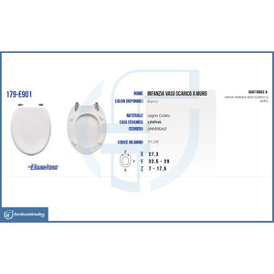 Sedile WC a parete - Product Image 2