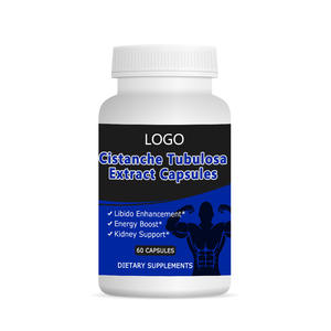 Cápsulas de Cistanche Tubulosa OEM, Suplementos Herbales para la Salud, Cápsulas de Extracto de Cistanche Tubulosa de 500 mg - Product Image 1
