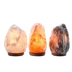 Elegante Lámpara de Sal del Himalaya, Lámpara de Sal Natural del Himalaya de Calidad para Uso Decorativo en Interiores - Product Image 1