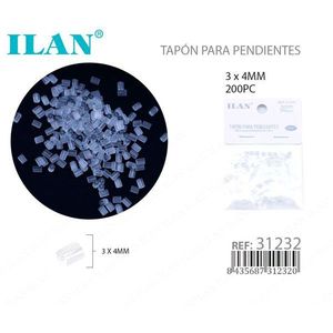 Il <b>Earring</b> <b>Backs</b> 3x4Mm 200Pc For Stud <b>Earrings</b> - Product Image 3