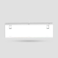 Clavier de jeu mécanique, RGB 104 touches, ultra-mince, rétroéclairé par LED, clavier filaire USB avec interrupteur bleu