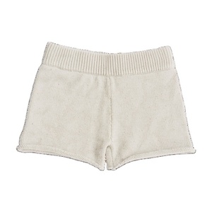Vêtements pour bébés garçons et filles, style tendance, couleur unie, pantalon court en tricot, chemise à manches longues, ensemble de vêtements pour bébé - Product Image 2