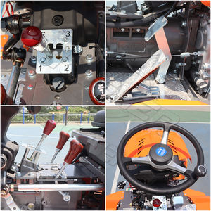 Nuovo Microtrator 13hp 15HP Mini 4WD Ride-On Motoculteur rotativo motozappa macchine agricole - Product Image 6