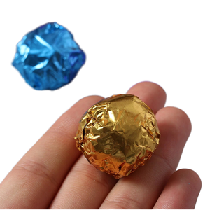 ฟอยล์ทองคุณภาพสูง 12 ไมครอน หรือ<span class=keywords><strong>แผ่น</strong></span>ฟอยล์อะลูมิเนียมสี ฟอยล์ห่อช็อกโกแลตแบบนูน ฟอยล์เนื้อนุ่มสำหรับอาหาร - Product Image 2