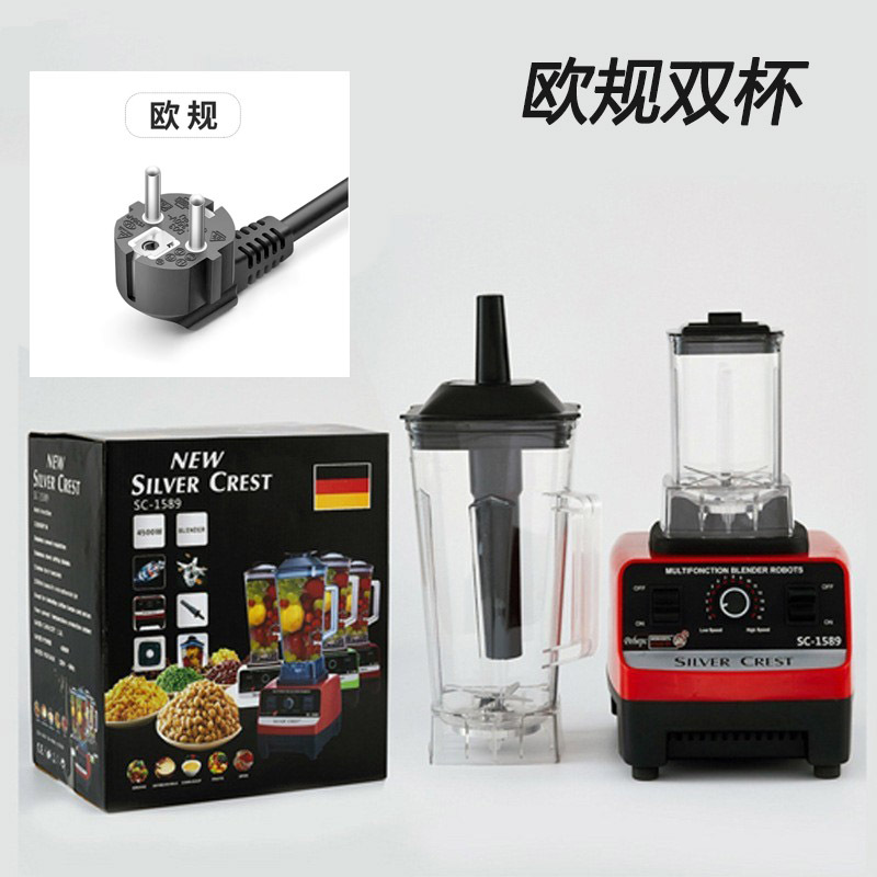 Batidora de Smoothies [Doble Vaso] Estándar Europeo 220V