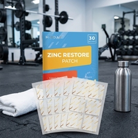 Patch transdermique Zinc Restore pour la réparation cutanée, anti-âge, réduction des rides, raffermissant, liftant, booster de collagène