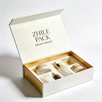 Boîte cadeau rigide de style livre avec fermeture magnétique et impression offset pour emballage personnalisé avec logo de marque, vente en gros en vrac