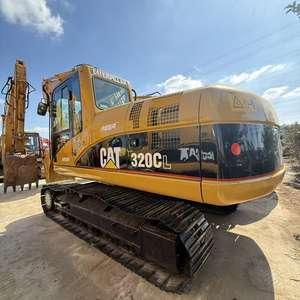 Excavadora Usada Cat 320CL 320BL 320C 320GC 320D 320D2, Máquina de Construcción Hidráulica de Orugas de 6 Cilindros, en Alta Demanda - Product Image 2