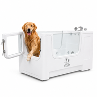 Baignoire acrylique premium Dpbathe pour animaux de compagnie avec eau chauffée pour salon de luxe