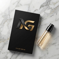 Flacon de parfum en verre miniature de luxe personnalisé avec logo, 3 ml, boîte extérieure en carton, flacon d'échantillon portable en verre