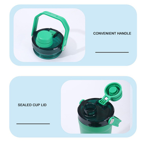 Nuevo Vaso Mezclador de Proteínas con Tapa de Flujo Rápido y Base Aislada de Acero Inoxidable, a Prueba de Fugas, de 20 oz, para Polvo Pre-Entrenamiento - Product Image 4