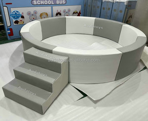<span class=keywords><strong>Piscine</strong></span> à balles personnalisée de 6 pieds, blanche, douce comme du bébé, avec des étoiles et une glissoire, piscines à balles pour enfants - Product Image 2