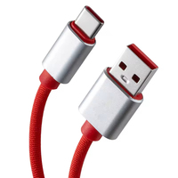 Câble USB Type-C SuperVOOC Warp Charge 100W/160W pour OnePlus 8T/10Pro, utilisation informatique, cuivre pur, tressage en nylon, garantie 12 mois