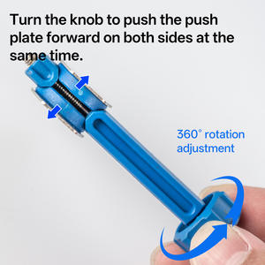 Outil d'<span class=keywords><strong>écarteur</strong></span> de plaquettes de frein de <span class=keywords><strong>vélo</strong></span> en acier durable 360 °   Extension de piston de frein hydraulique rotatif pour disque de frein à huile de <span class=keywords><strong>vélo</strong></span> - Product Image 3