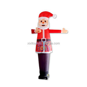 Décorations <span class=keywords><strong>de</strong></span> fête <span class=keywords><strong>de</strong></span> Noël, grand <span class=keywords><strong>cheminée</strong></span> gonflable <span class=keywords><strong>de</strong></span> Père Noël avec sac cadeau, <span class=keywords><strong>ballon</strong></span> <span class=keywords><strong>de</strong></span> personnage - Product Image 3