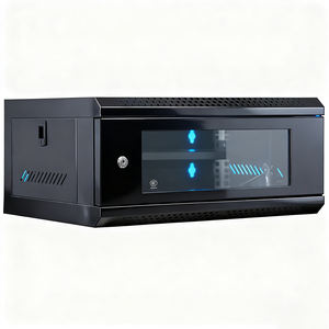 Gabinete de Servidor de Metal de Acero Personalizado de 4U 6U 9U 42U, <span class=keywords><strong>Rack</strong></span> de Red de Montaje en Pared de 19 Pulgadas, Dispositivo de CCTV, DVR, <span class=keywords><strong>Rack</strong></span> para Centros de Datos de Red - Product Image 1
